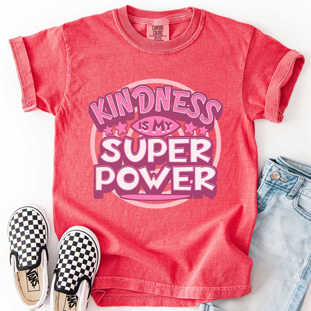 Kindness Is My Super Power Youth Tee