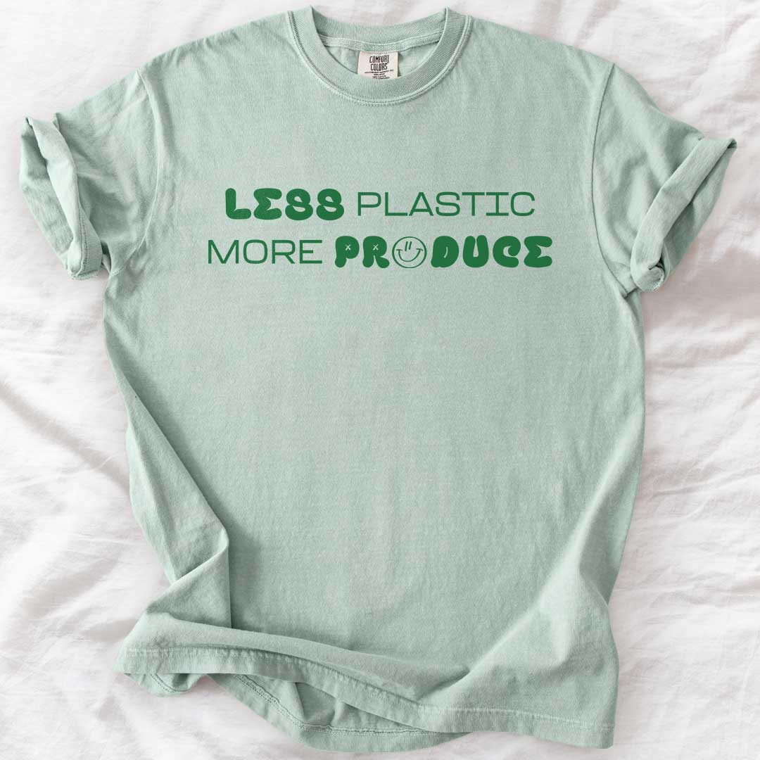 Less Plastic More Produce T-Shirt