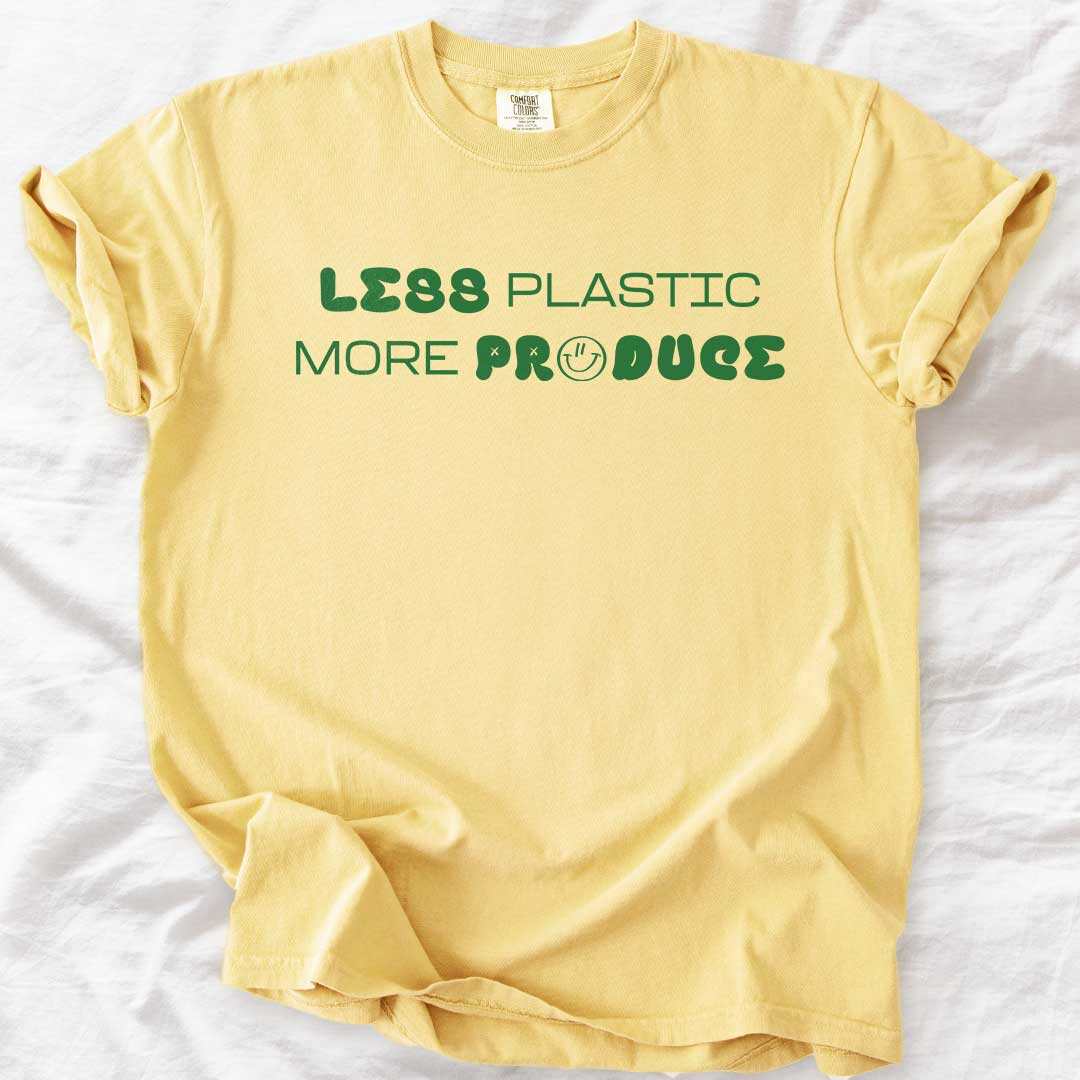 Less Plastic More Produce T-Shirt