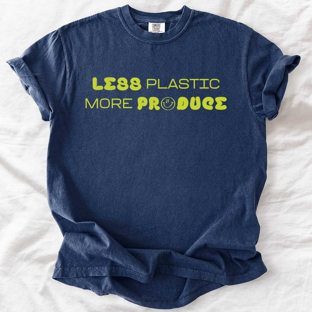 Less Plastic More Produce T-Shirt