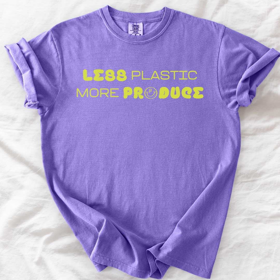 Less Plastic More Produce T-Shirt