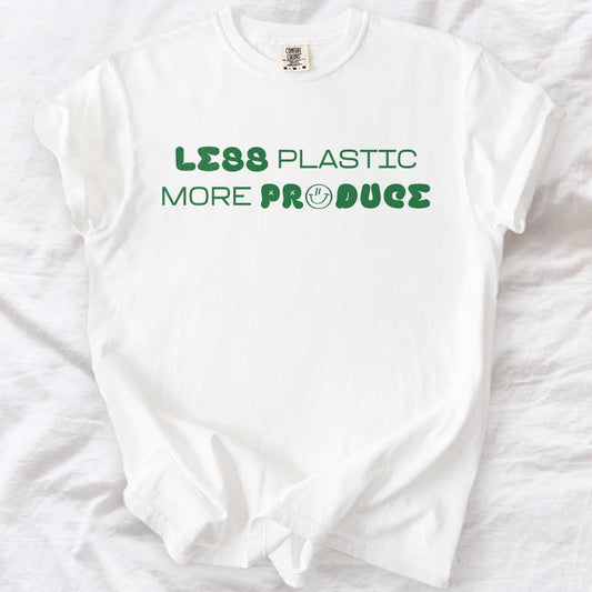 Less Plastic More Produce T-Shirt