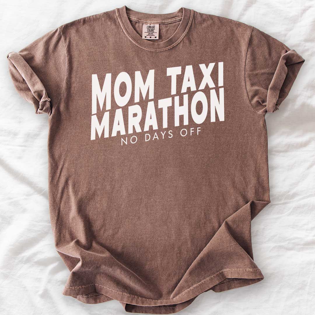 Mom Taxi Marathon T-Shirt