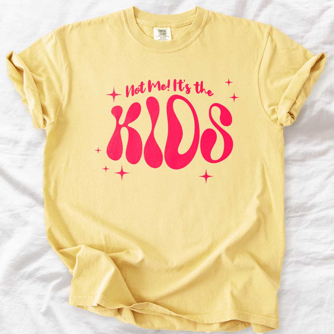 Not Me! It’s the Kids! – Groovy Comfort Colors® T-Shirt