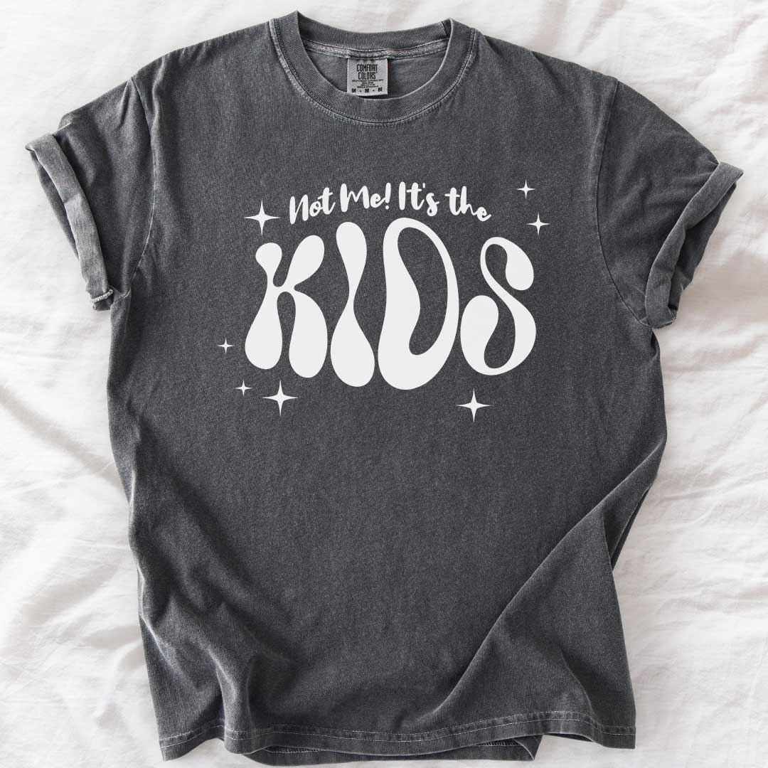 Not Me! It’s the Kids! – Groovy Comfort Colors® T-Shirt