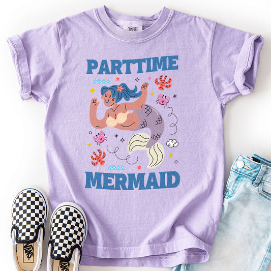 Part-Time Mermaid Kids T-Shirt