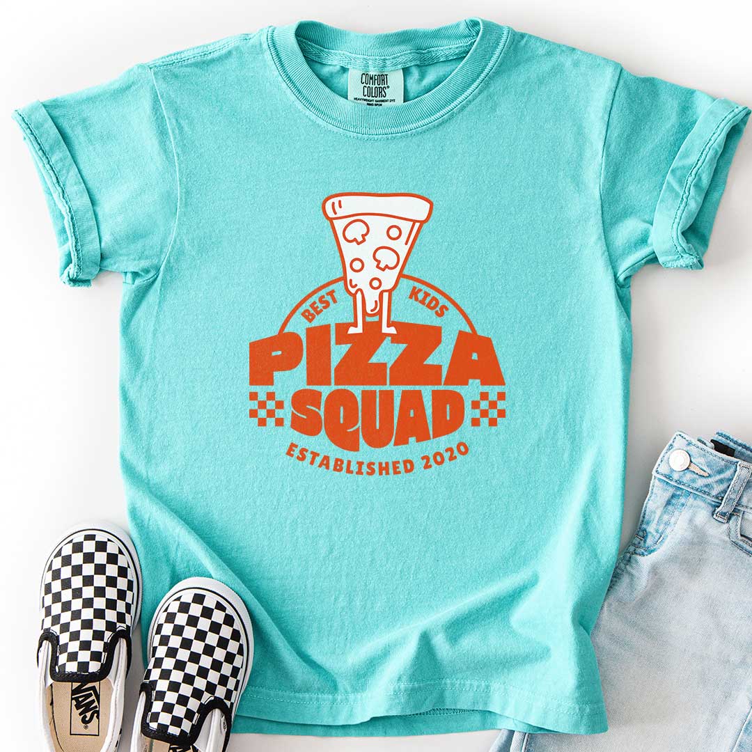 Custom Pizza Squad Youth Tee for Pizza Lovers