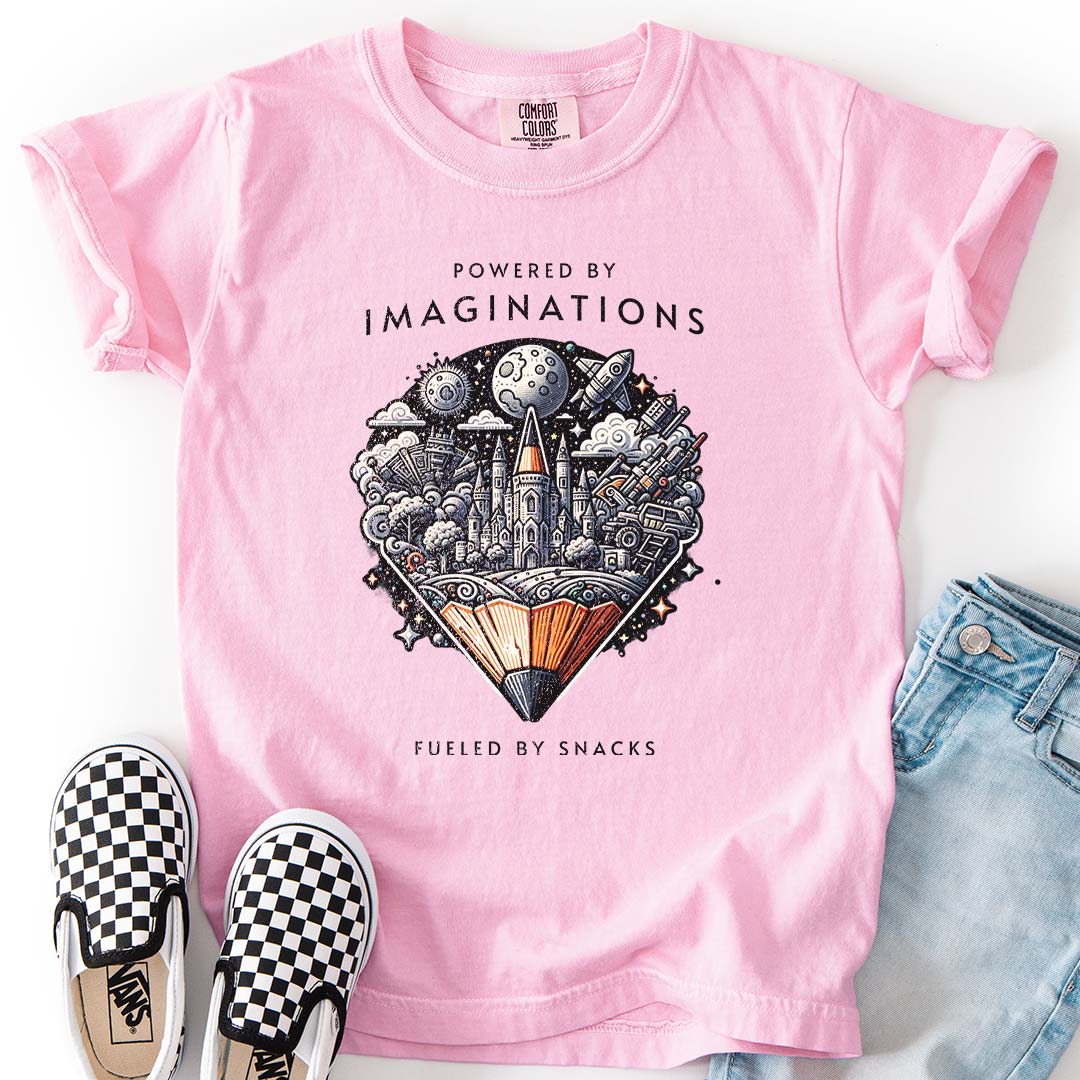 Powered by Imaginations – Adventure Youth T-Shirt