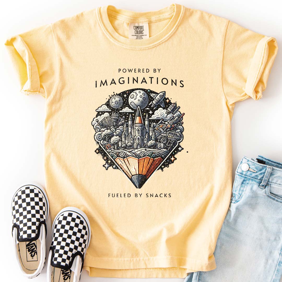 Powered by Imaginations – Adventure Youth T-Shirt