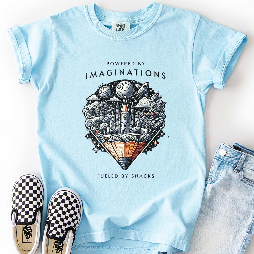 Powered by Imaginations – Adventure Youth T-Shirt