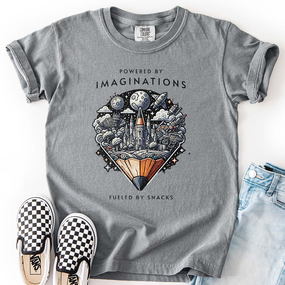 Powered by Imaginations – Adventure Youth T-Shirt