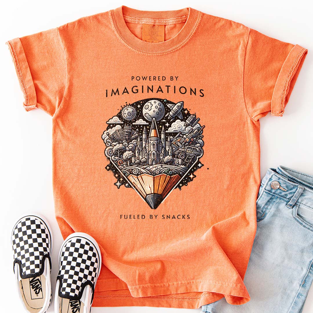Powered by Imaginations – Adventure Youth T-Shirt