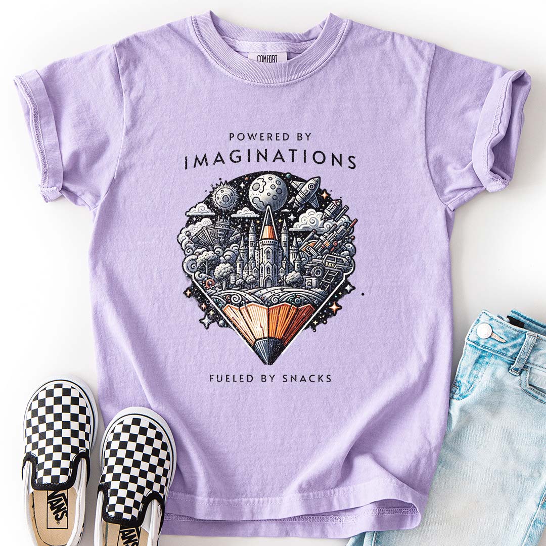 Powered by Imaginations – Adventure Youth T-Shirt