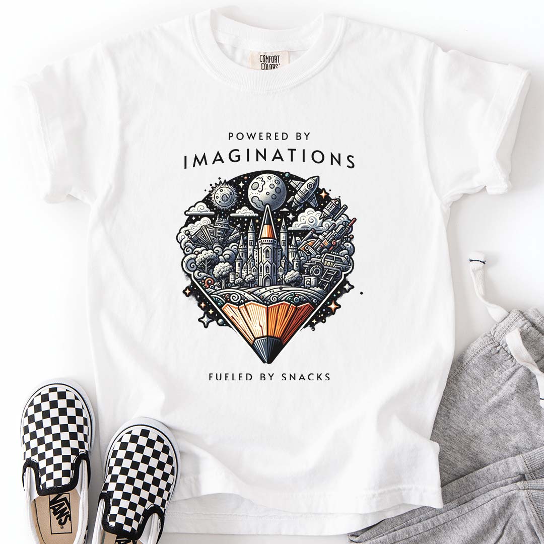 Powered by Imaginations – Adventure Youth T-Shirt
