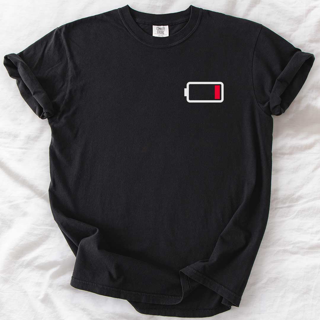 Running Low - Funny Parents T-Shirt (Matching Kids T-Shirt Available)