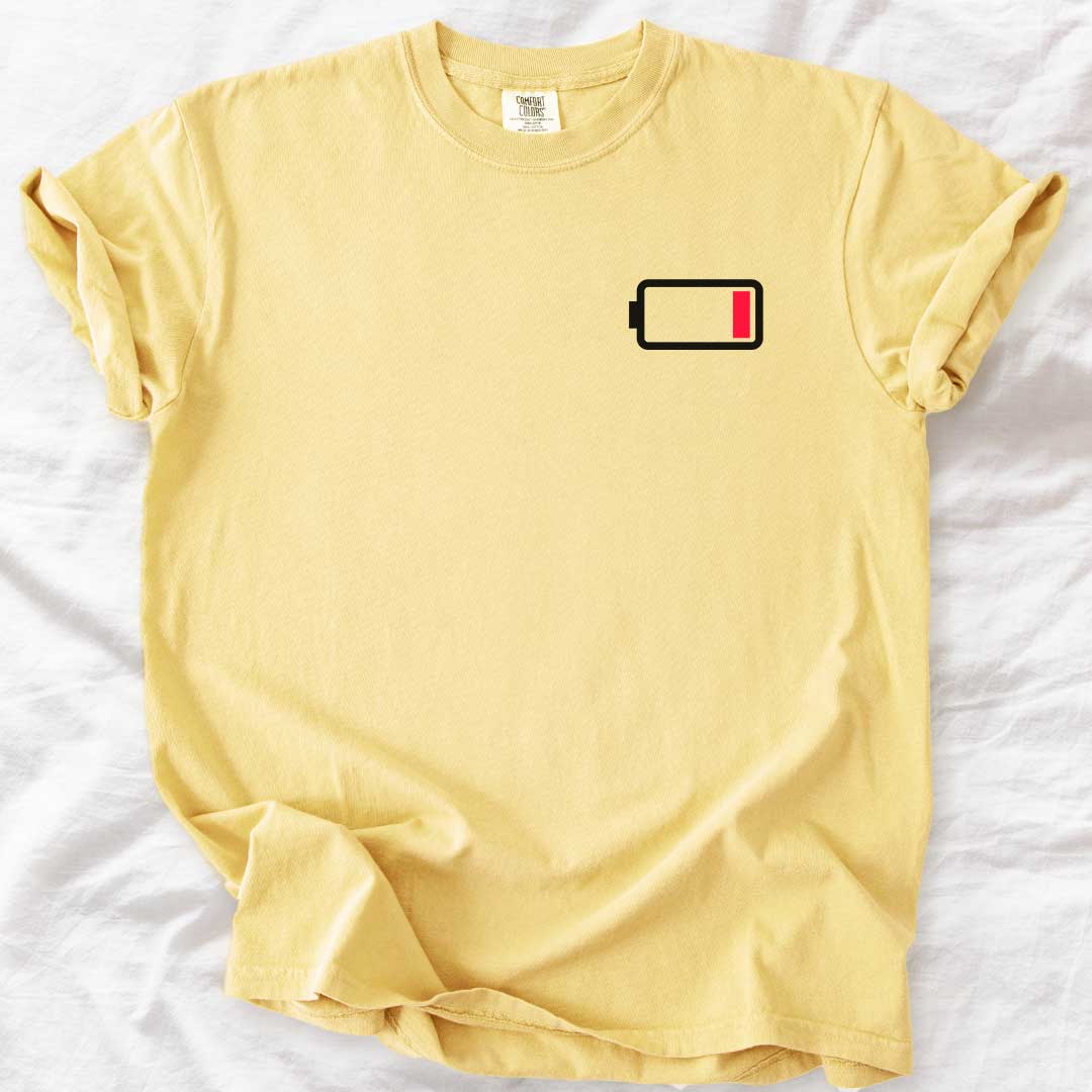 Running Low - Funny Parents T-Shirt (Matching Kids T-Shirt Available)