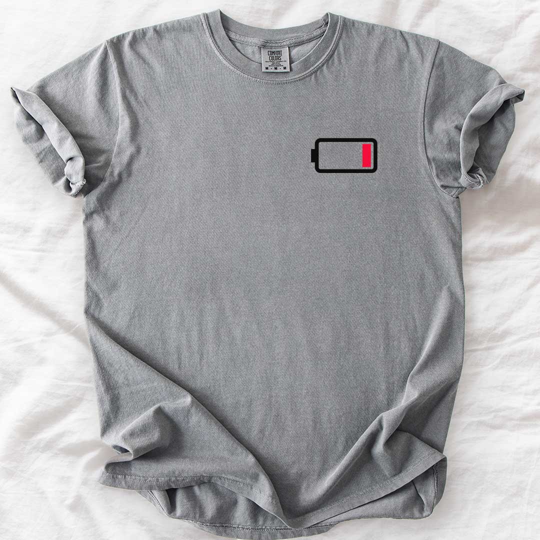 Running Low - Funny Parents T-Shirt (Matching Kids T-Shirt Available)
