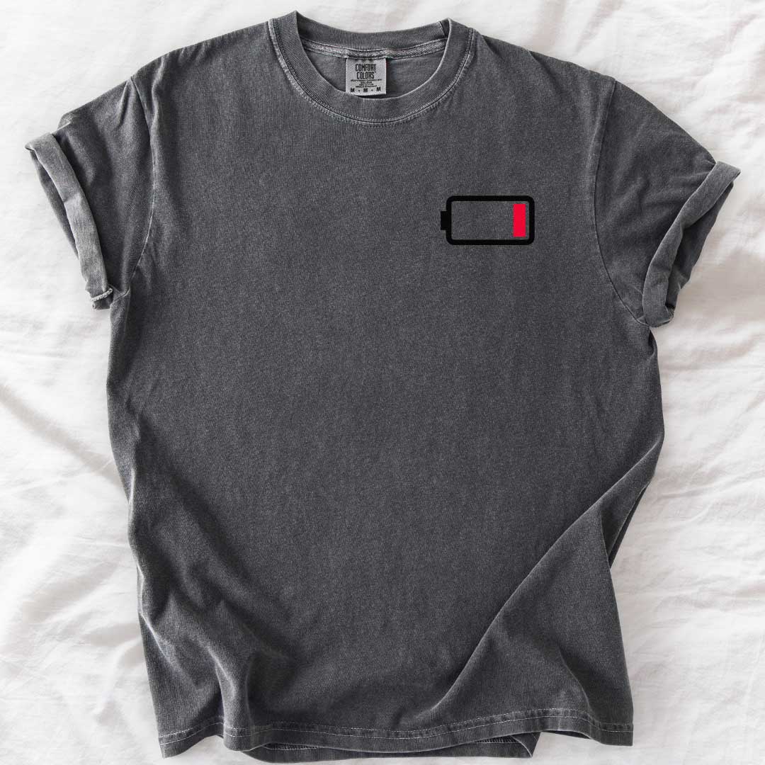 Running Low - Funny Parents T-Shirt (Matching Kids T-Shirt Available)