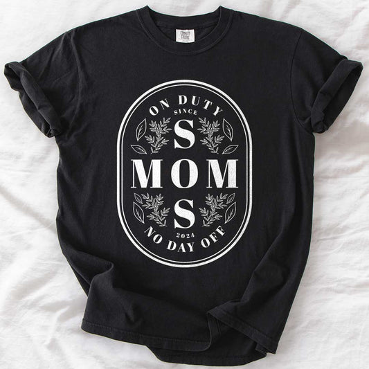 Mom SOS On Duty Custom T-Shirt