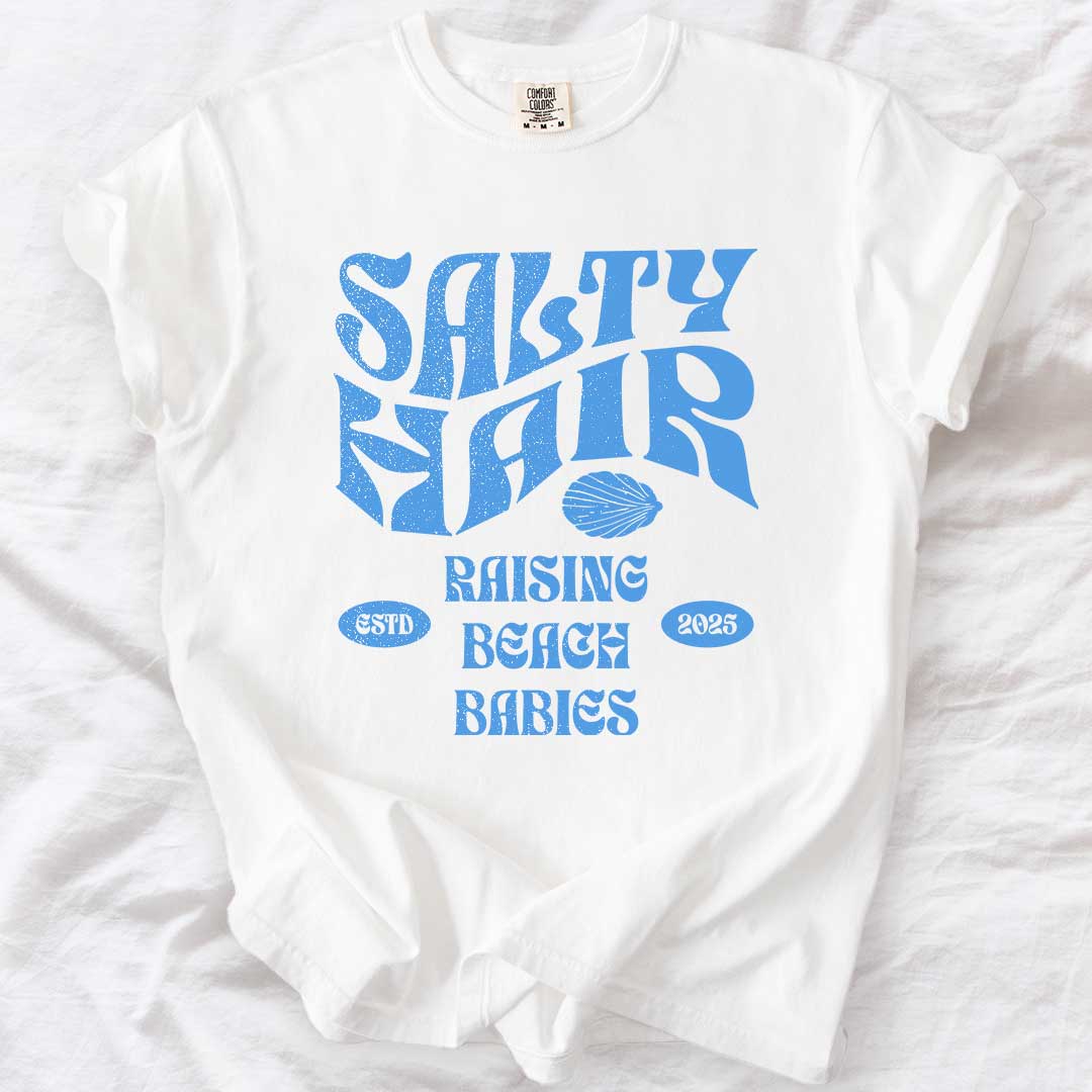 Salty Hair Custom Beach Babies T-Shirt