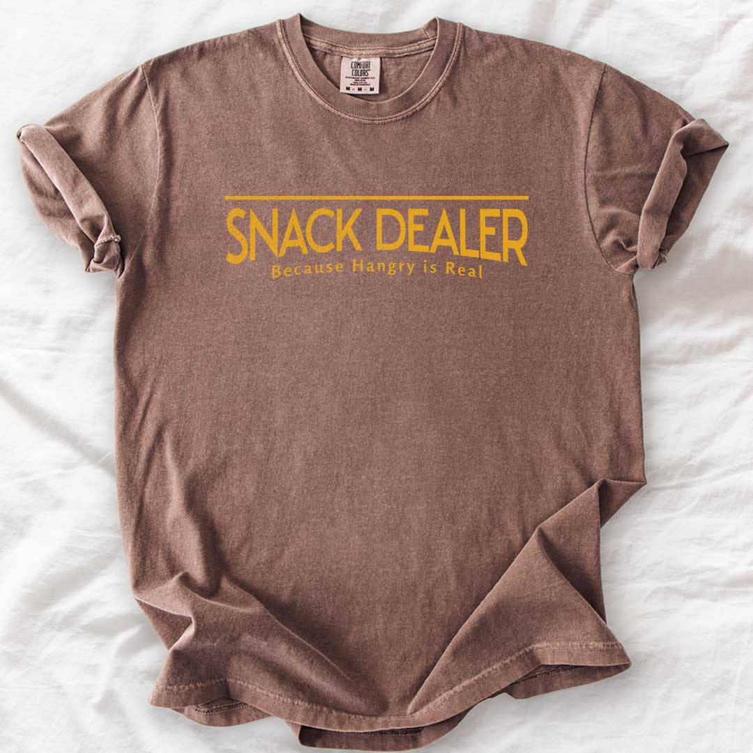 Snack Dealer — Because Hangry is Real T-Shirt