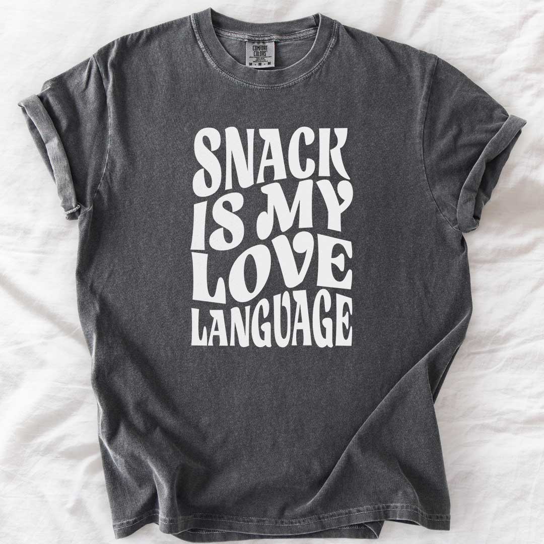 Snack Is My Love Language T-Shirt