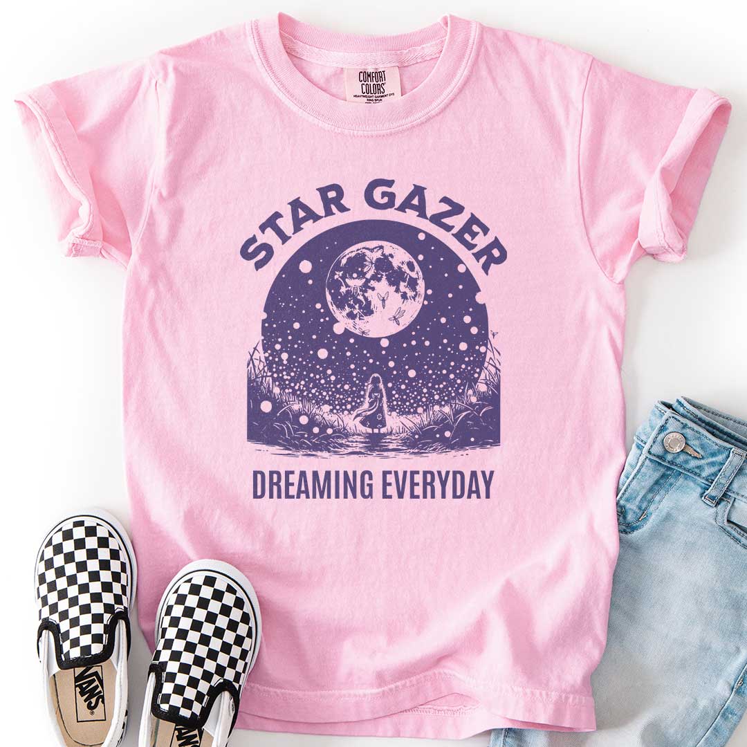 Star Gazer Dreaming Everyday Youth Tee for Little Dreamers