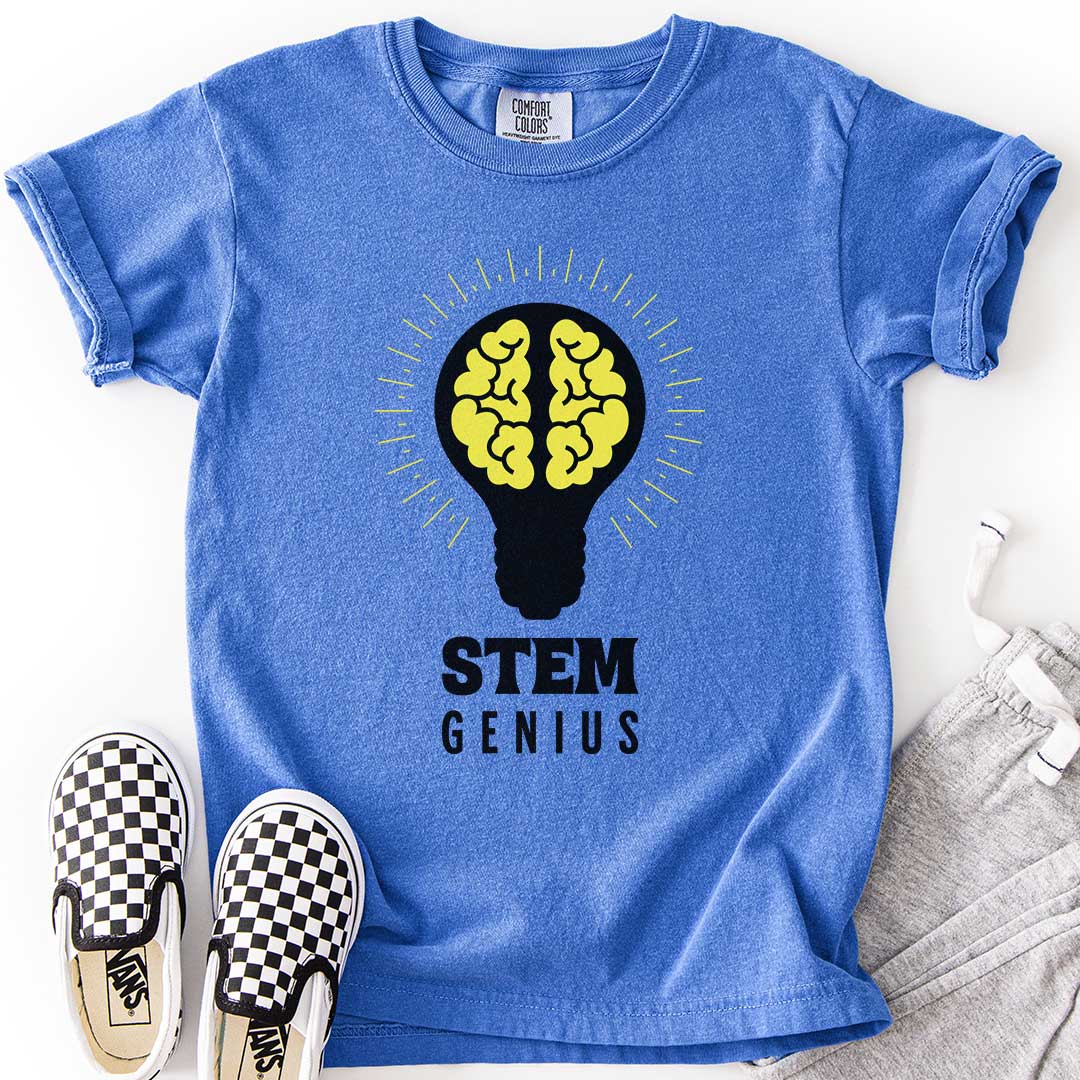Youth STEM Genius Midweight Tee for Young Innovators