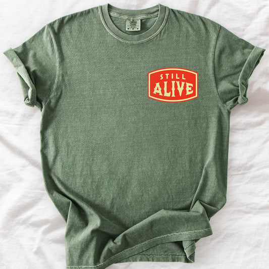 Still Alive Badge T-Shirt