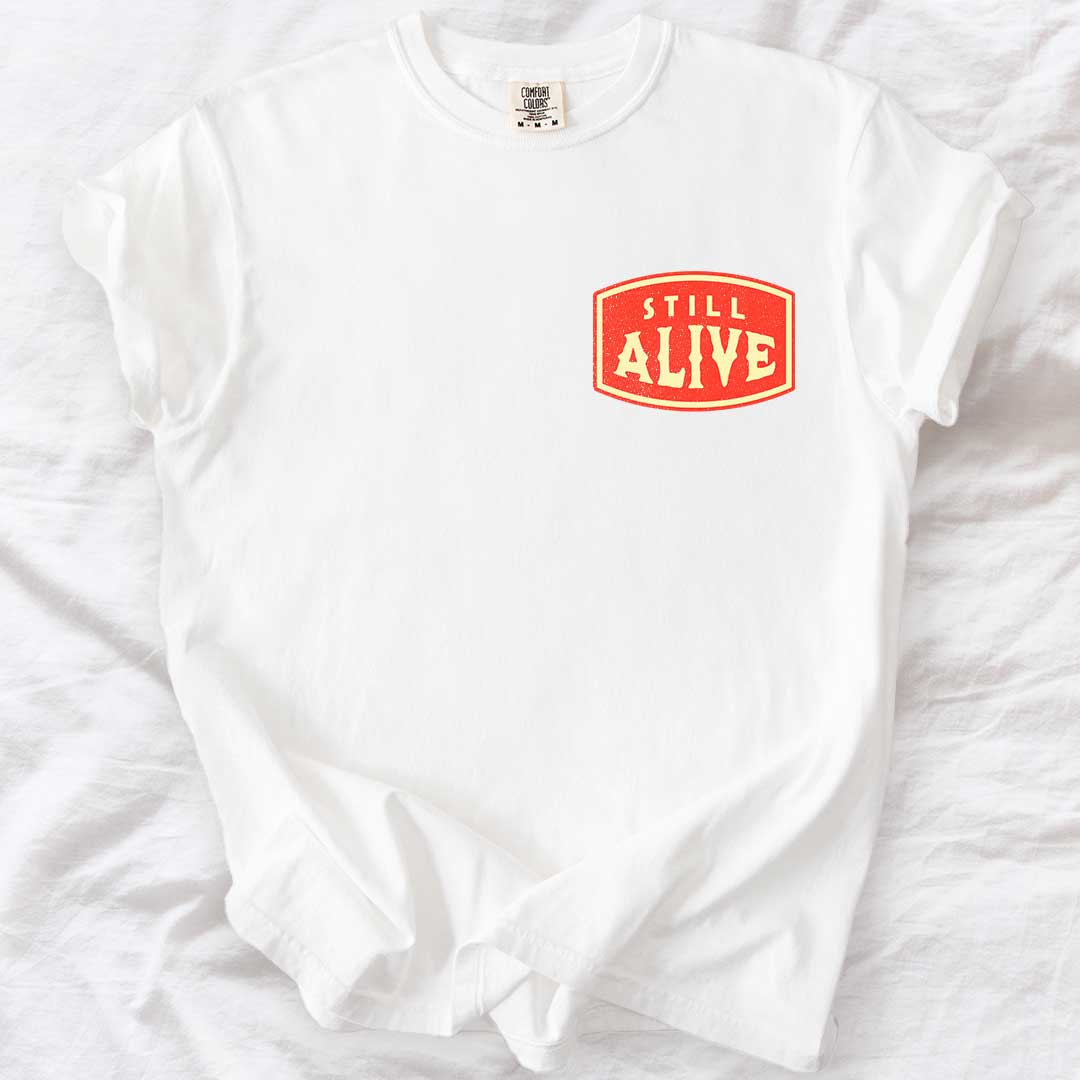 Still Alive Badge T-Shirt