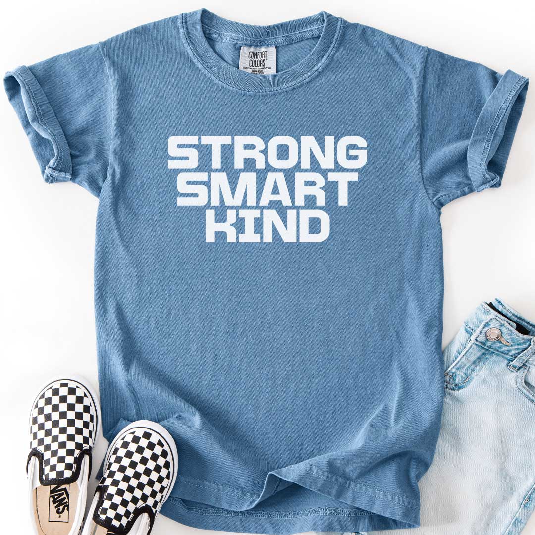 Strong Smart Kind Youth Empowerment Tee