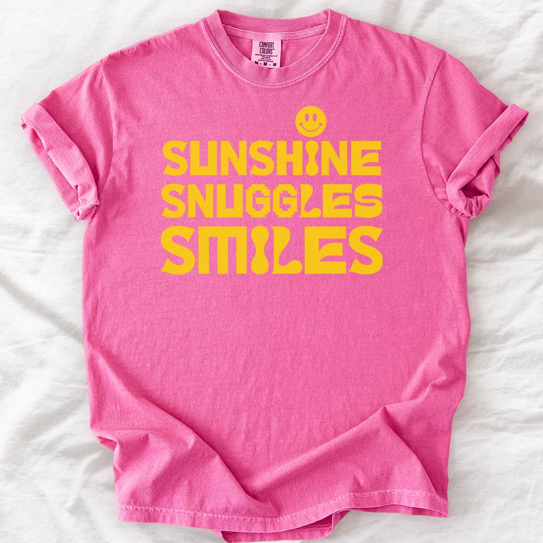 Sunshine Snuggles Smiles T-Shirt
