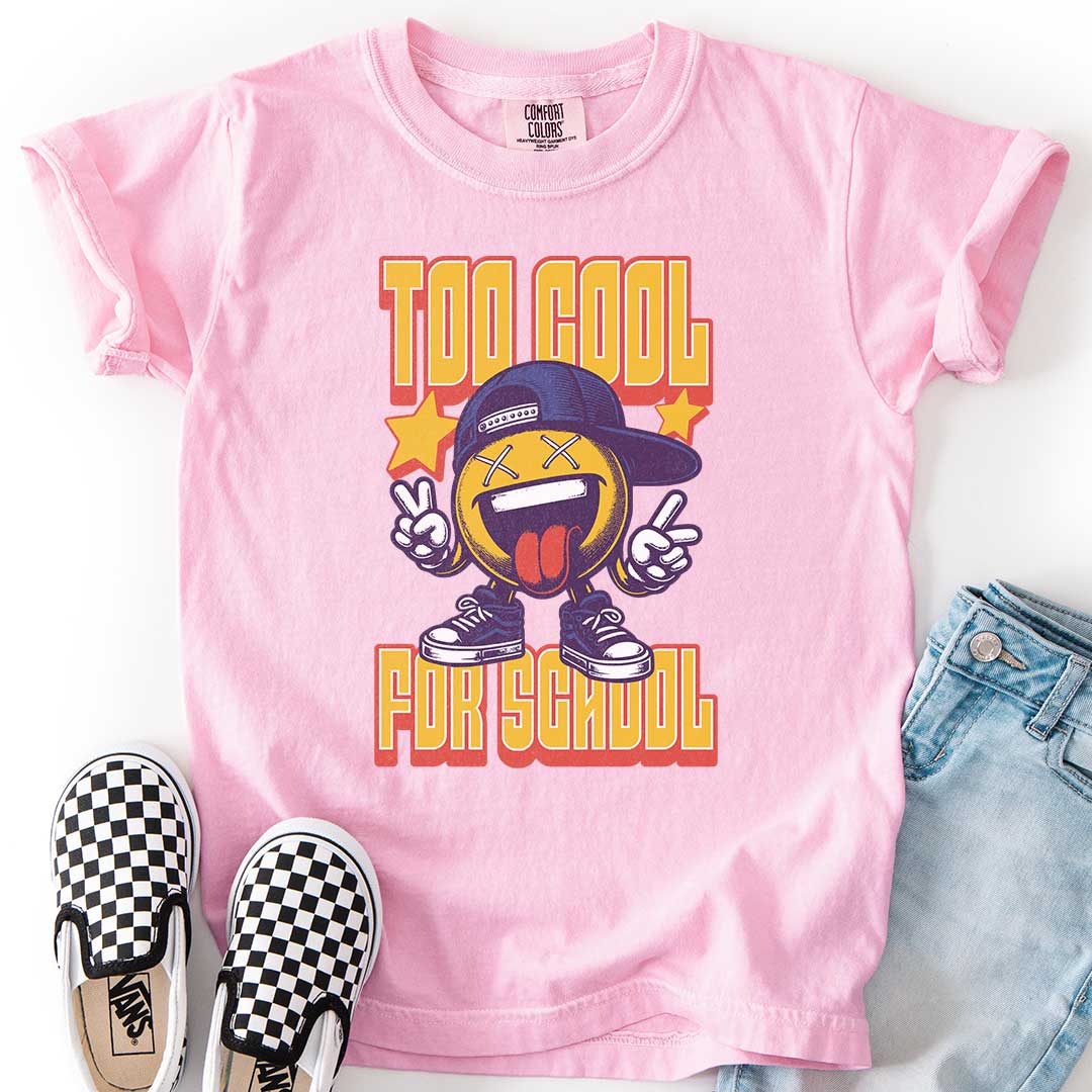 Too Cool for School Cheeky Youth Tee