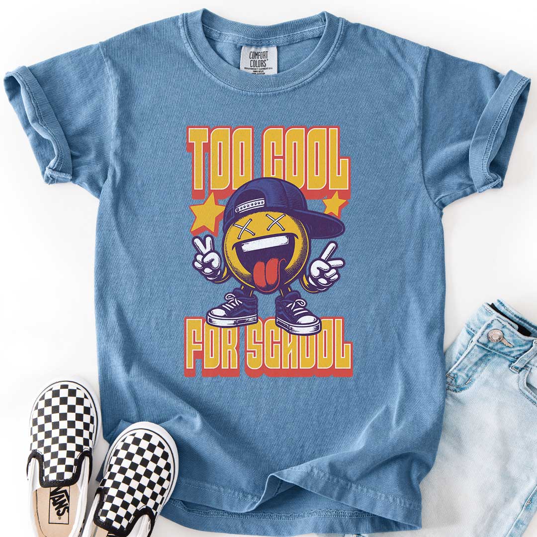 Too Cool for School Cheeky Youth Tee
