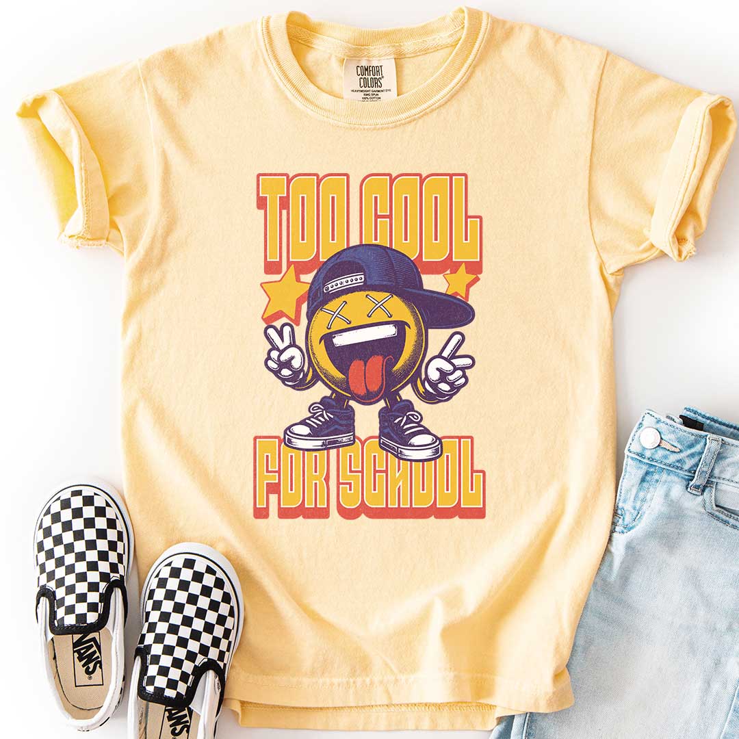 Too Cool for School Cheeky Youth Tee