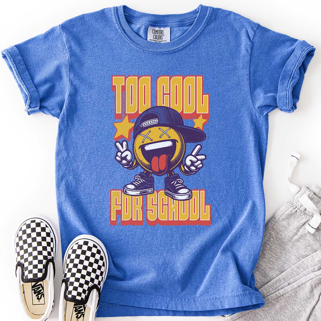 Too Cool for School Cheeky Youth Tee