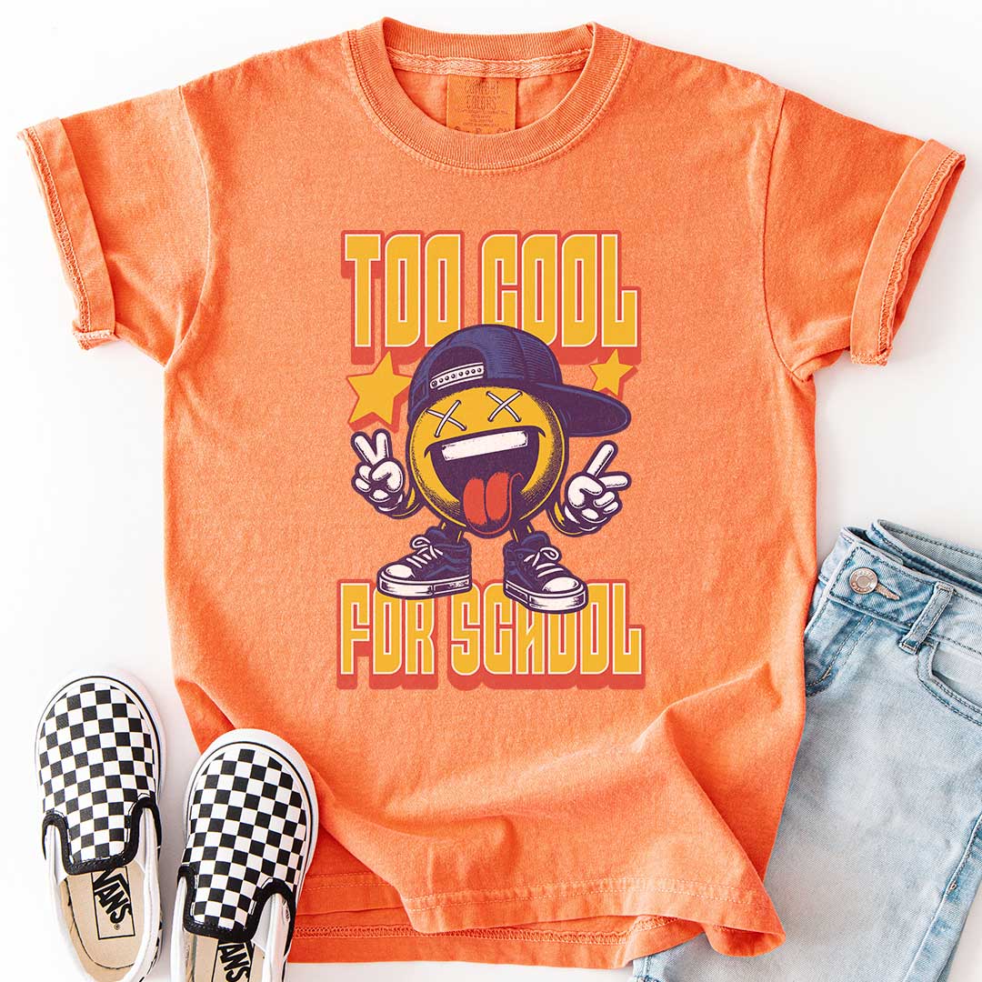 Too Cool for School Cheeky Youth Tee