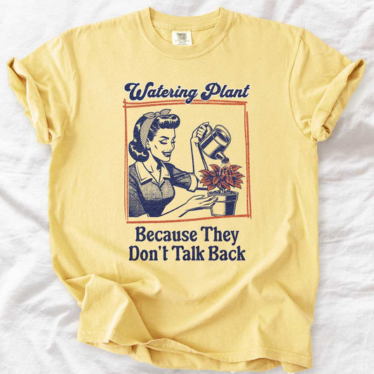 Watering Plants Mom T-Shirt