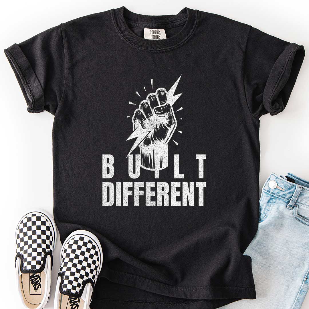 Built Different T-Shirt for Tough Kids