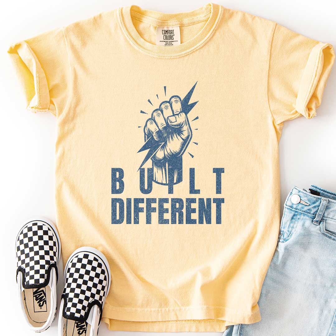Built Different T-Shirt for Tough Kids