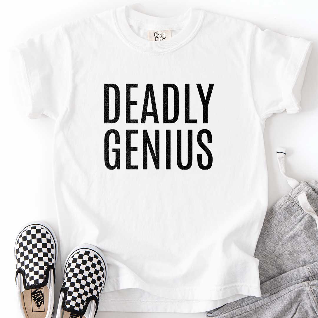 Deadly Genius T-Shirt for Smart Kids