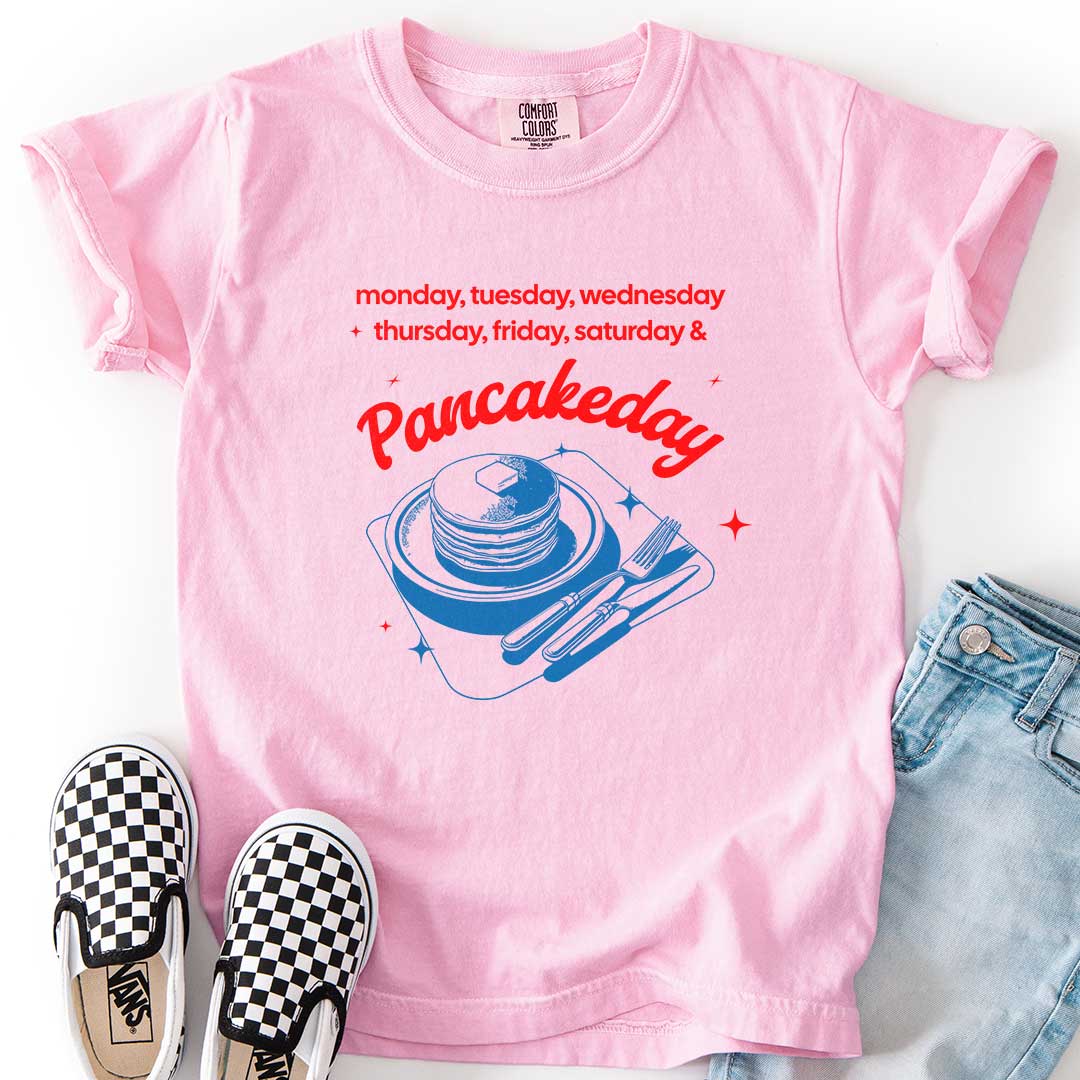 Pancake Day Youth Tee – Because Sundays Are for Pancakes