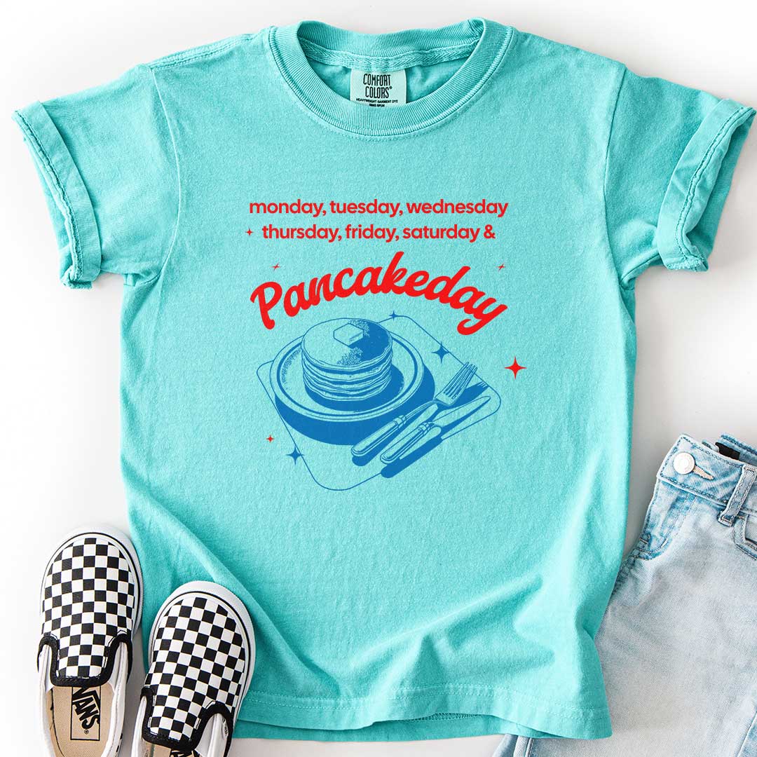 Pancake Day Youth Tee – Because Sundays Are for Pancakes