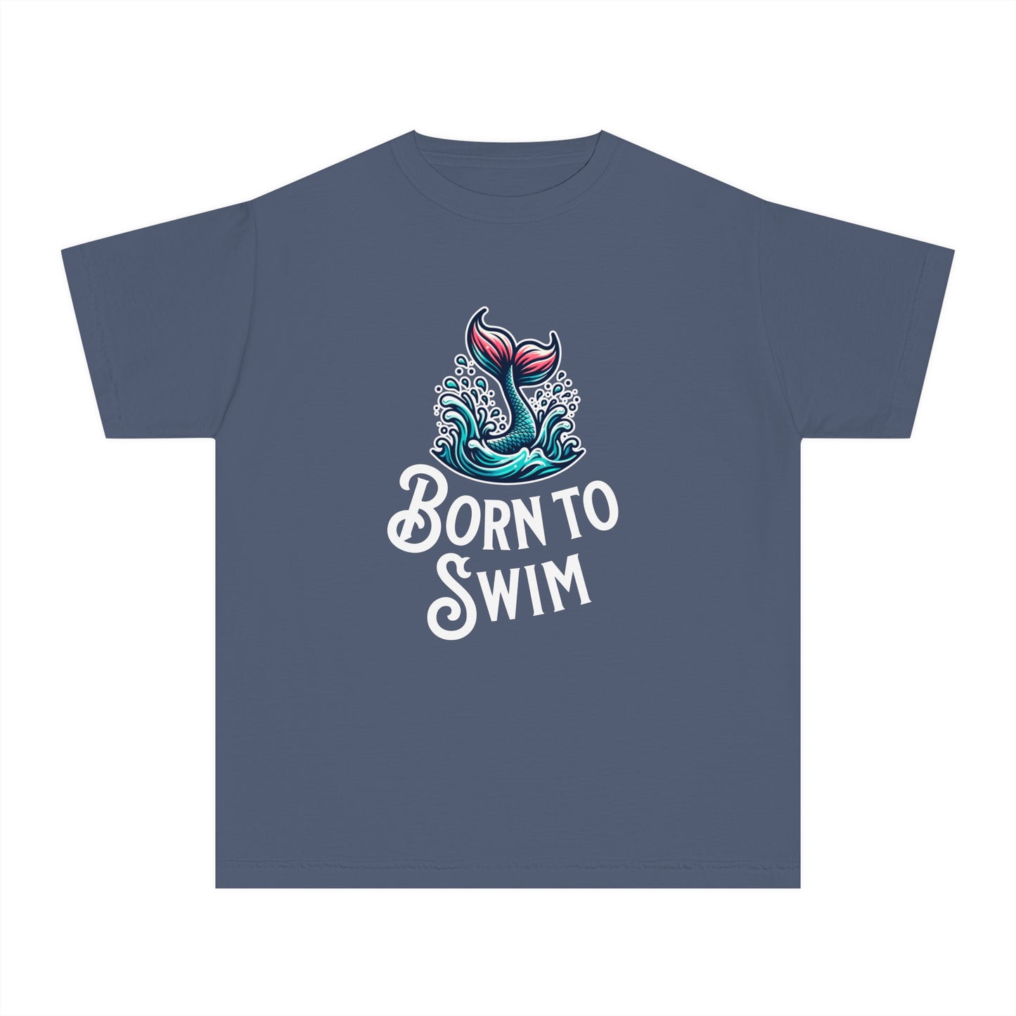 Born to Swim – Mermaid Splash Youth T-Shirt