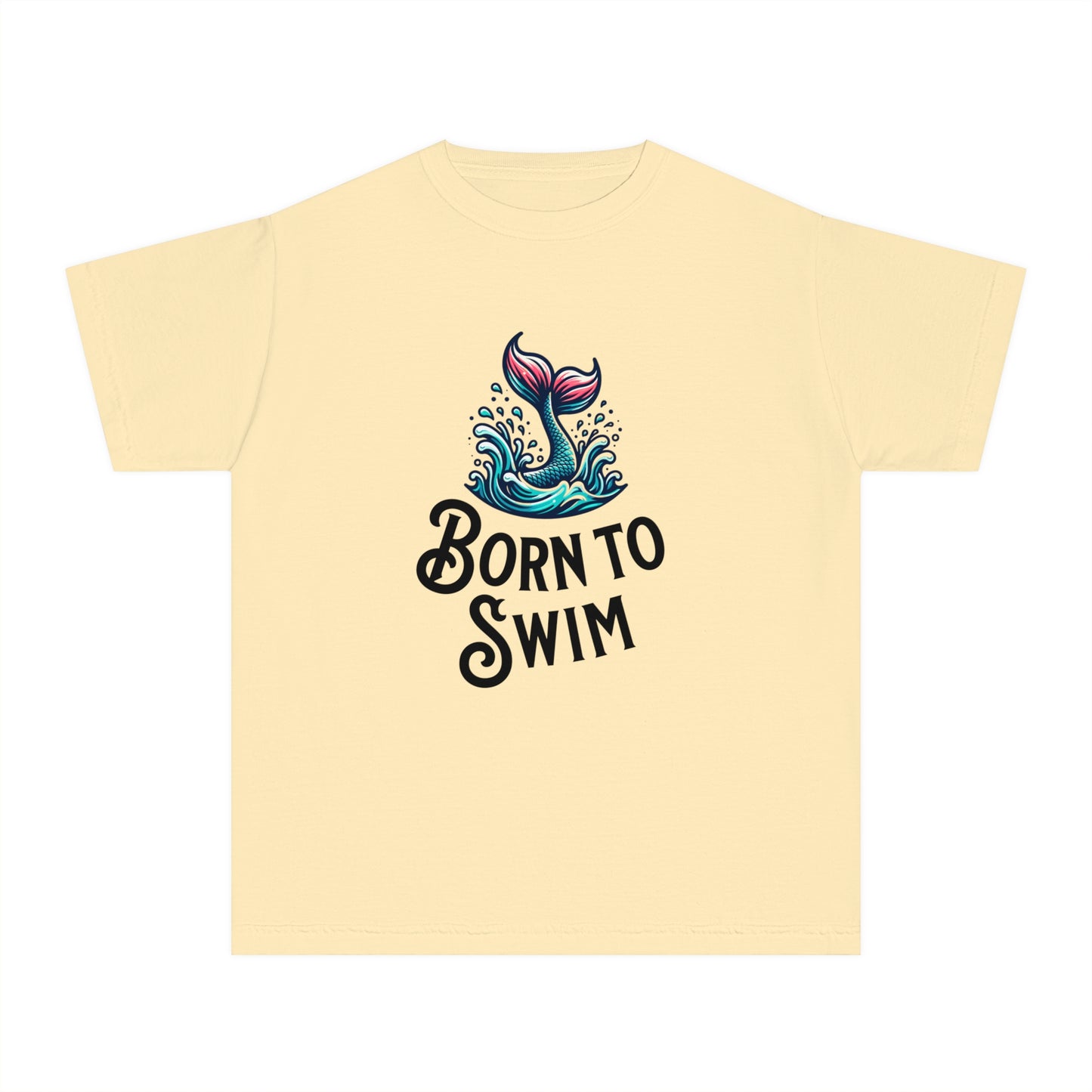 Born to Swim – Mermaid Splash Youth T-Shirt