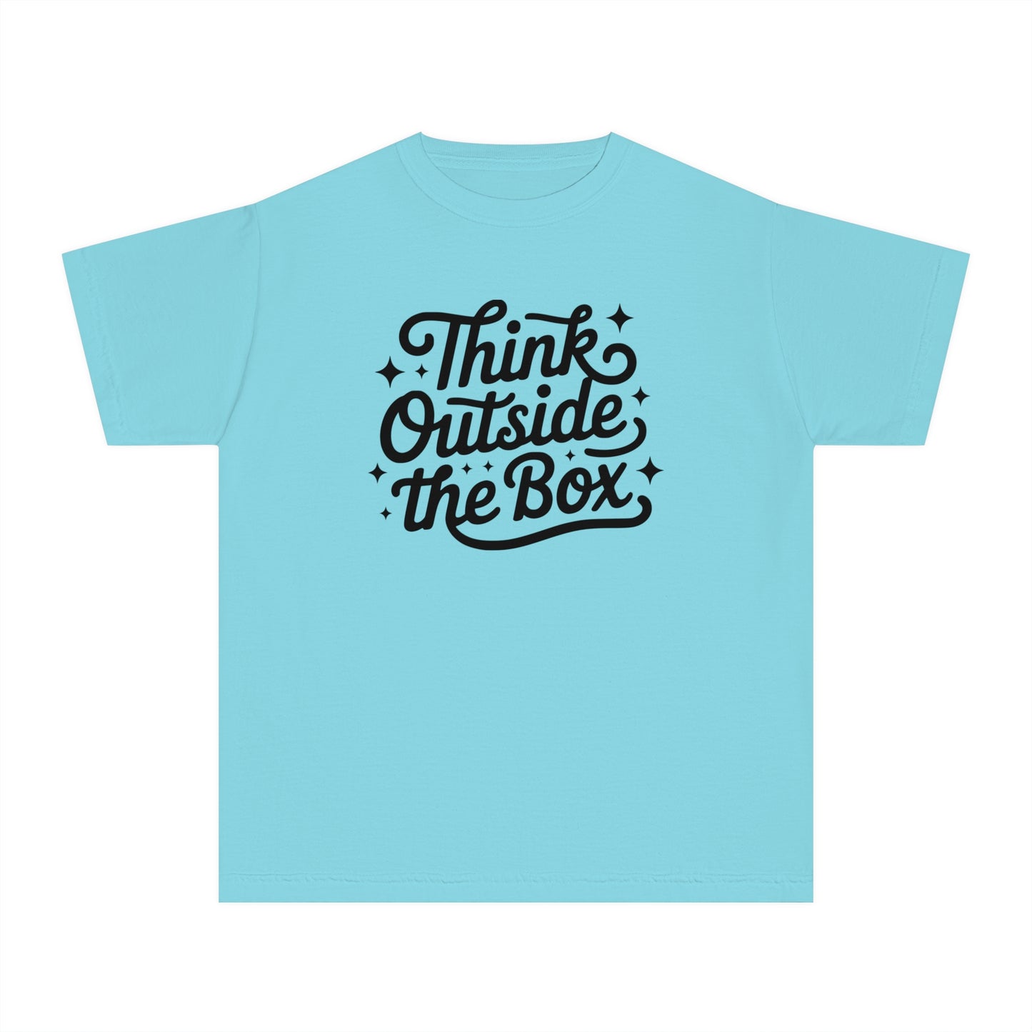 Think Outside the Box – Creative Mindset Youth T-Shirt