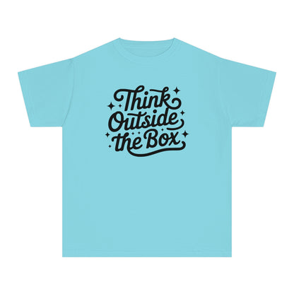 Think Outside the Box – Creative Mindset Youth T-Shirt