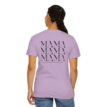 MAMA MAMA MAMA T-Shirt – Minimalist Tee for Moms