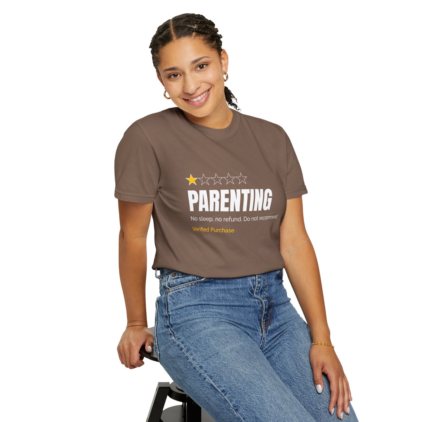 Parenting - No Sleep, No Refund, Do Not Recommend | Funny Comfort Colors T-Shirt