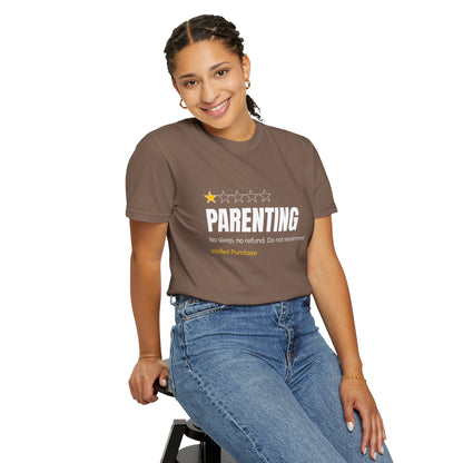 Parenting - No Sleep, No Refund, Do Not Recommend | Funny Comfort Colors T-Shirt